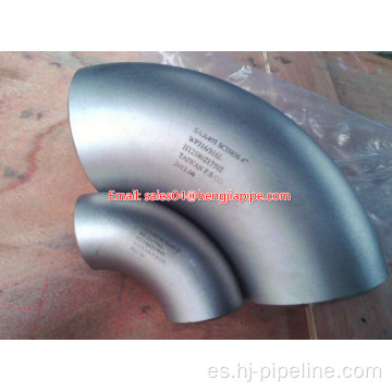 WP316 / 316L bw codo acero